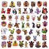 Fnaf Security Breach Cartoon Game Anime Stickers For Luggage And Phone