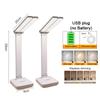 Lamp Rechargeable Multifunctional USB Desk Lamp Touch Dimmable 3 Levels Foldable Rechargeable Eye Light for Bedroom Desk Bedside