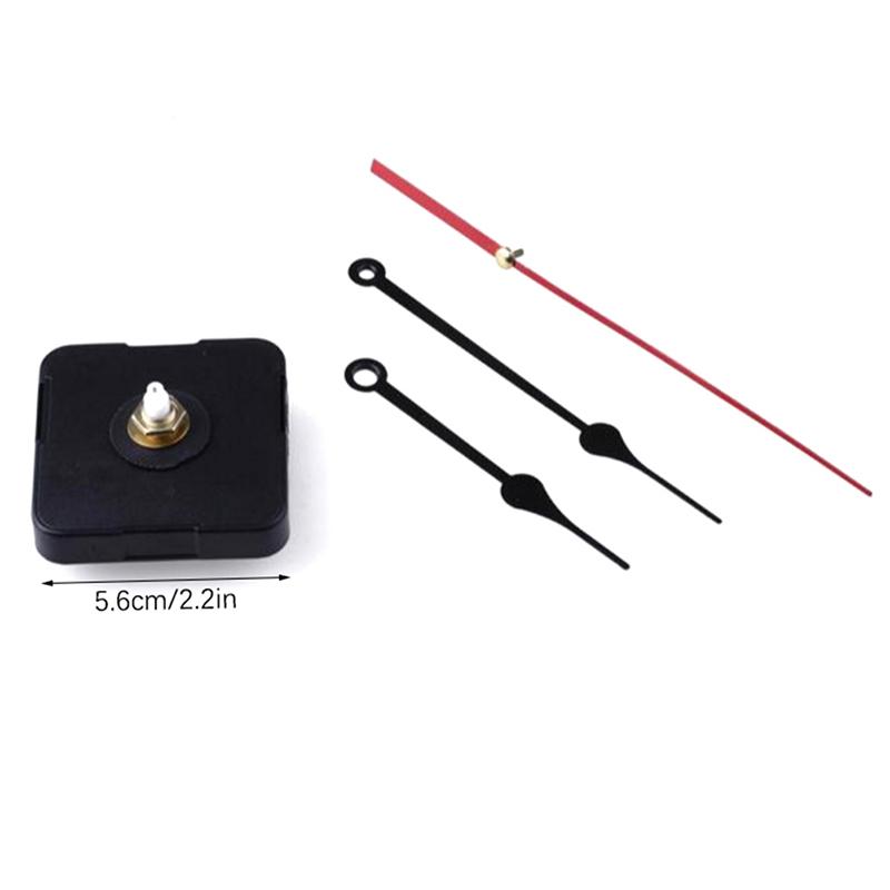 1 Set Hanging DIY Quartz Watch Silent Wall Clock Movement Quartz Repair Movement Clock Mechanism Parts Clock Parts With Needles