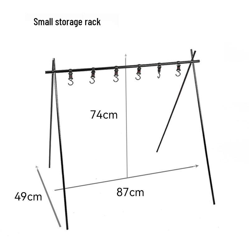 Mountain Outdoor Multi-Functional Folding Aluminum Camping Rack