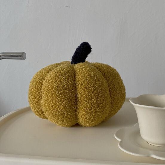 Cute Colored Polka Dot Pumpkin Pillow Cushion Irregular Vegetable Pillow Macaron Color Home Decoration Halloween Decoration