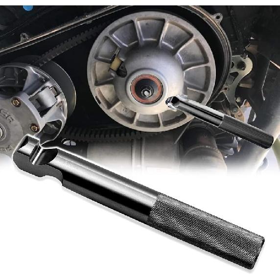 Belt Changing Tools Belt Replacement Tools Clutch Removal Wrench Tool Kit Compatible With Polaris RZR 900 S 1000 S XP 800 Turbo - Black