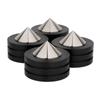 Solid Metal Shockproof Spike Pads Isolation Stand Feet Amplifier Speaker Nails Spike Pads Small S Easy To Use