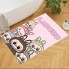 Labubu Floor Rug Office Rug Design for Bedrooms Hallway Living Rooms Foyer Anti-slip Rug Anime Office Decor Spiritual Gift