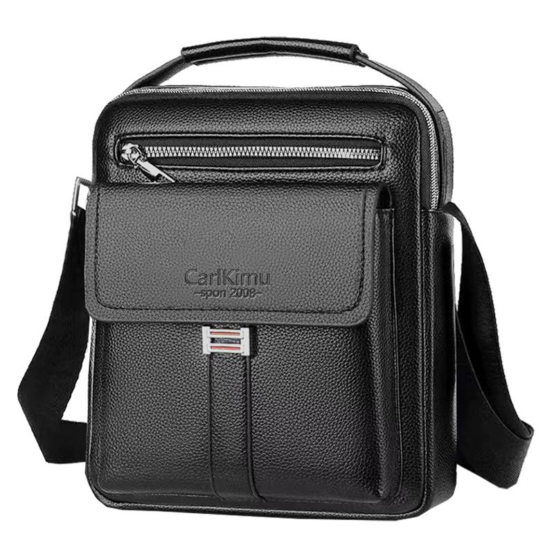 Everyday Versatile Rider Mini Leather Shoulder Bag Detachable Strap Portable Crossbody for Motorcycle Weekend Trips