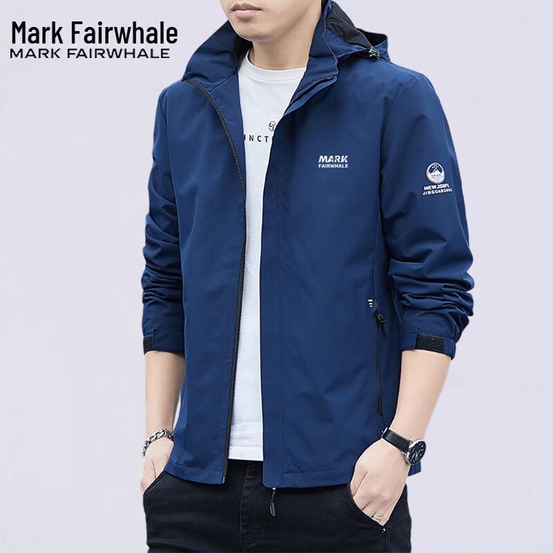 

Mark Fairwhale Men s Hooded Casual Jacket M