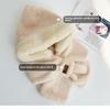 Hat Scarf Integrated Women's Winter Cycling Wind-Proof Cap Cold-Proof Warm All-Matching Plush Thickened Scarf Round Face Ear Protection
