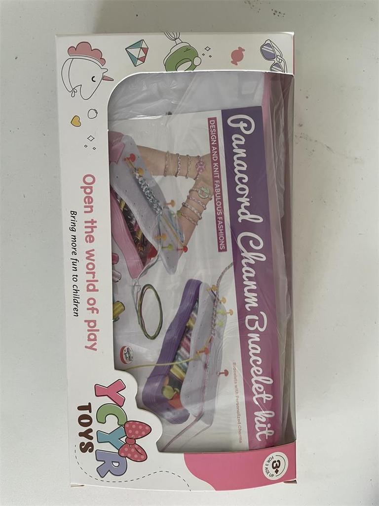 Handcrafted Bracelet Weaving Kit – Colorful Cords for Creative Play