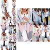 Ladies Long Hooded Cardigan Knitted Sweater Coat For Winter Casual Plus Size Style