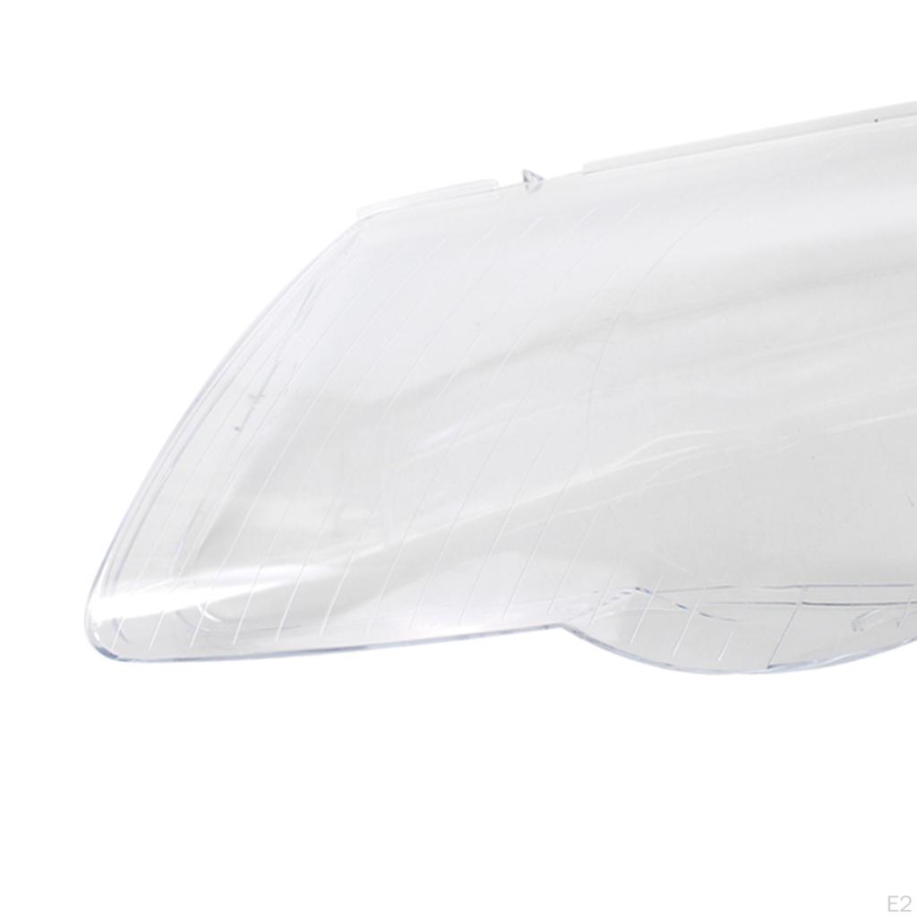 1 Pair Car Left & Right Headlight Protective Shell, Fit for B6 2006-2011,