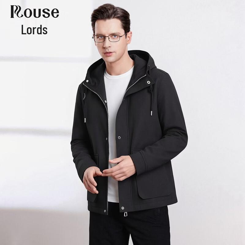 Luoz Men s Hooded Windproof Jacket 180