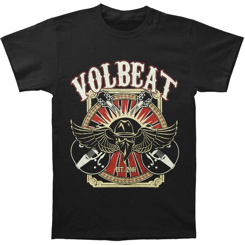 Men s Volbeat Guitars 2014 Tour T-shirt Small Black XS