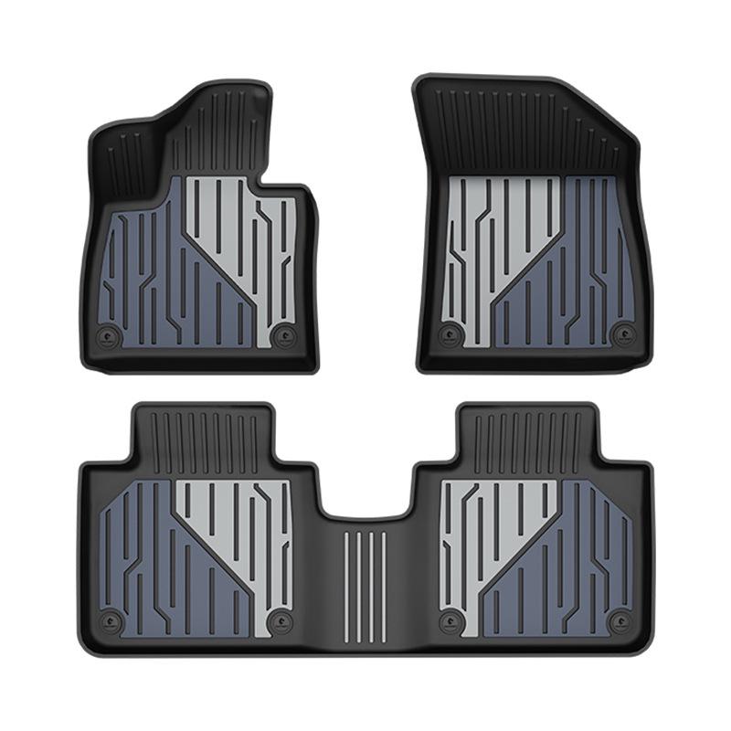 Baidequan TPE Floor Mats for 2025 Zeekr 001/7X007GT Colorful Trunk Mat