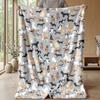 Many Different Dogs Theme blanket Lightweight Warm Flannel Blanket Decorative Throw Blanket for Home Decoration