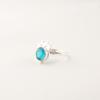Blue Apatite Gemstone 925 Sterling Silver Jewelry Handmade Ring For Women Gift RR-67-1