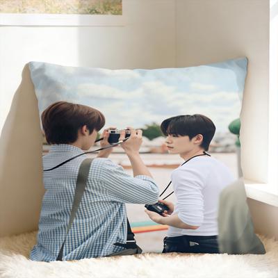 Thai Bl Duang With You Pillow Case Porteetee Vintage Pillow Cover Comfy Pillowcases For Sofa Home Decoration