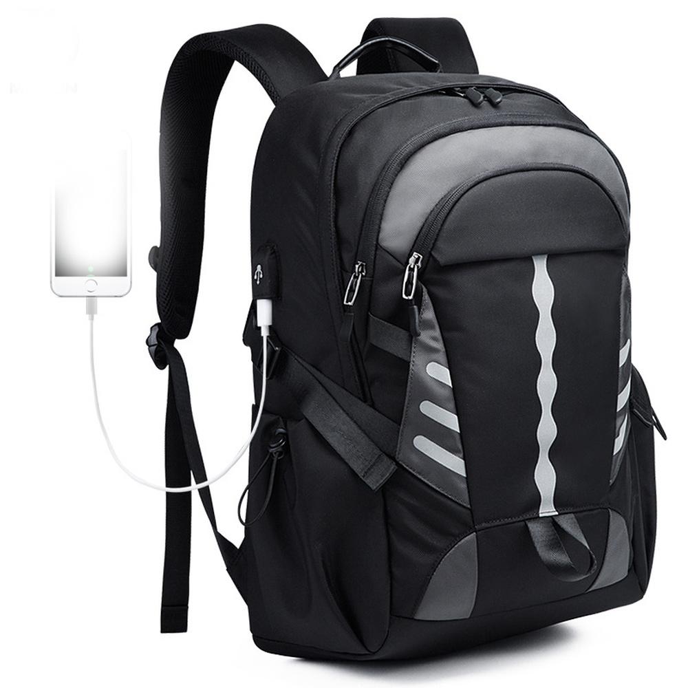 

Деловой рюкзак Рюкзак Многофункциональный простой светоотражающий нейлоновый дорожный рюкзак для компьютера