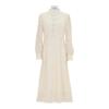 Iveni WEOQ337 Heavy Lace New Chinese Style Long Sleeve Dress