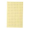 Waterproof Self Adhesive Sticker Round Number Paper Label Gel Polish Color Marks (001-160)