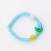 BONBEAU Jace Tulip Color Glass Ball Bracelet Tulip Charm Czech Glass Ball Bead Banding Bracelet