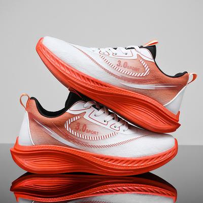 Herrenschuhe 2025 Frühling neue atmungsaktive Mesh vielseitige Sport- und Freizeitschuhe Herren dicksohlige Dämpfung Lauf-Trendschuhe