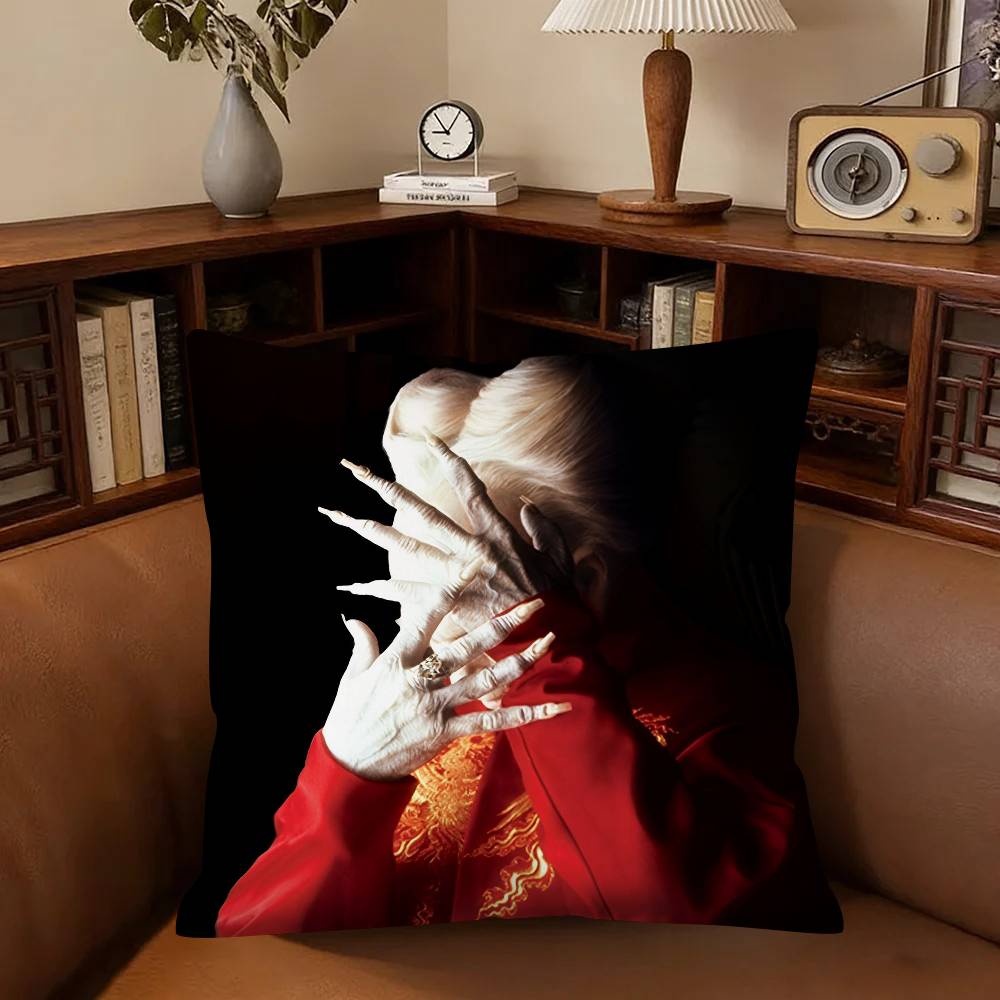 DDracula Pillow Case Fashion Square Pillowcase Bedroom Sofa Room Ins Decoration Leisure