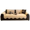 Plush Winter Non-slip Sofa Cushion Cover - Modern Minimalist Design for Living Room