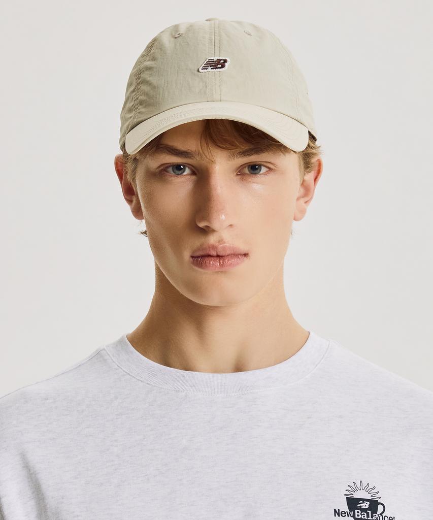 Nyuballanseu Nbgdgf1104 / Wappen Small Logo Nylon Ball Cap (Cream)