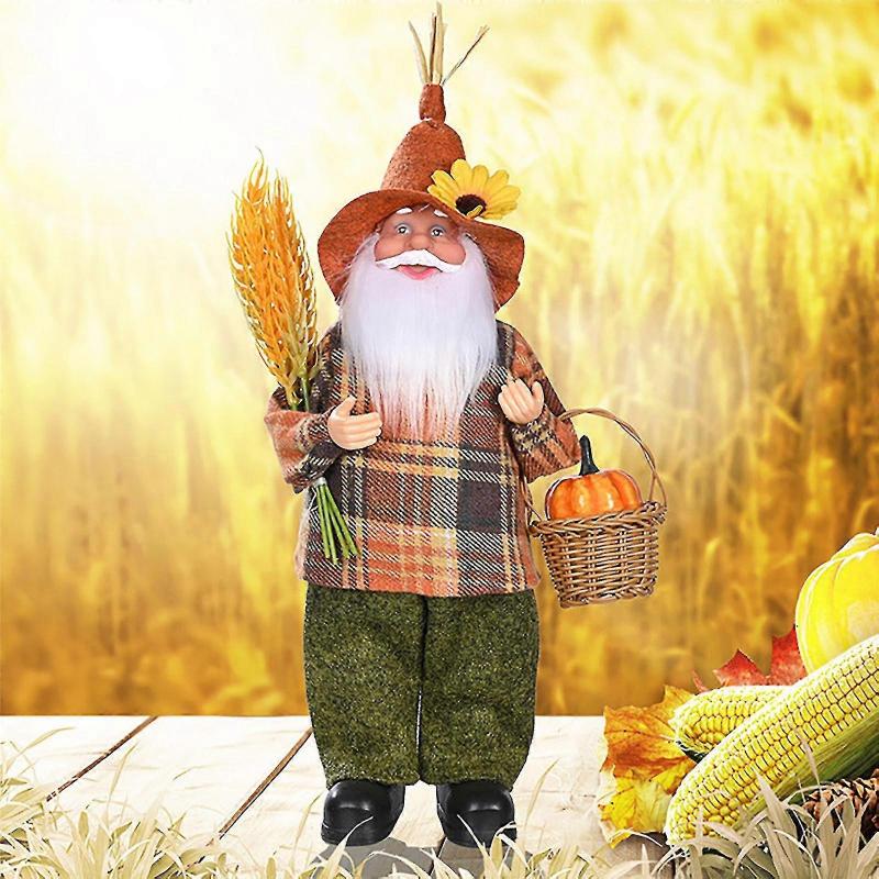 Festival Season Decoration Doll Basket Old Man Doll Thanksgiving Old Man Doll Ornaments