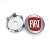 4Pcs 60mm Badge Emblem Car Wheel Center Cap Logo Hub Cover for Fiat Abbas 500 500L 500X 124 Aegea MobiPanda Tipo Sedici Centoventi Fiorino Qubo Toro