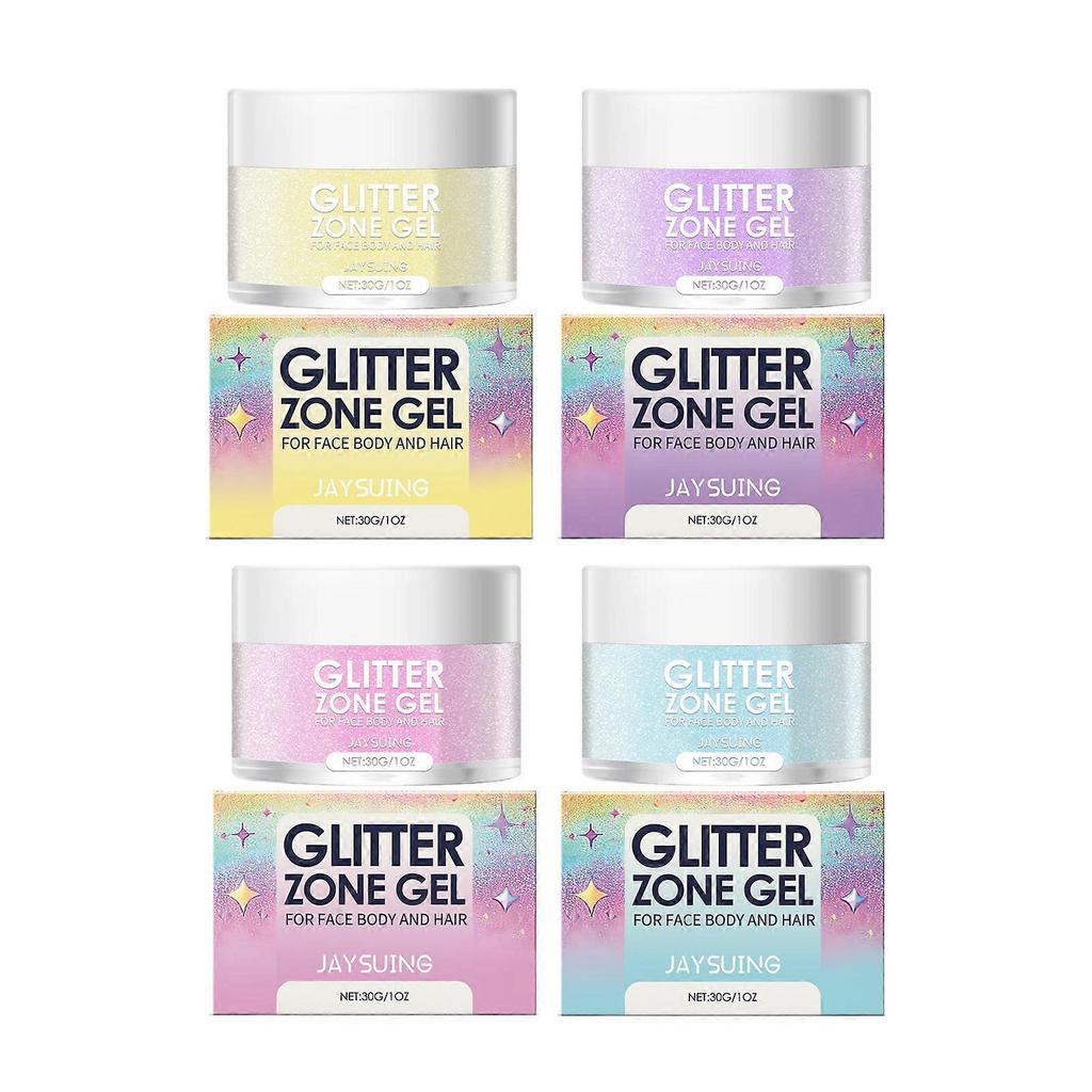 Youdaoplaceholder0 Flash Gel Dance Party Carnival Three-Dimensional Highlight Natural Glow Facial Body Gel