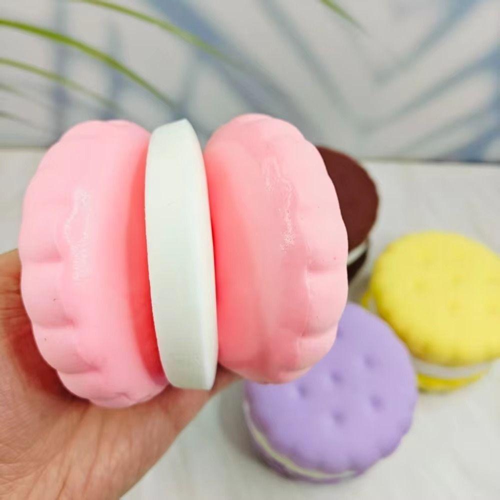 Soft Texture Slow Rebound Cake Toy Slow Rising Squishy Toy Simulated Cake Squeeze Toy Kids Adults