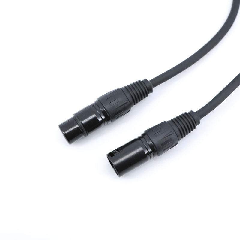 1m 2m 5m XLR Mic Cable 3-Pin XLR Male To Female Microphone Audio Extend Cable Balanced AMP Patch Cords for Mixing Boards Pro