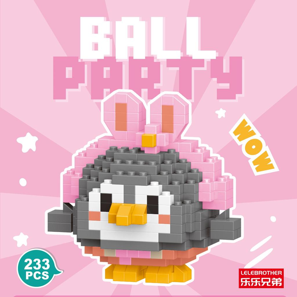 Small Animal Doll Series Micro Particle Building Block Children's Assembled Toys