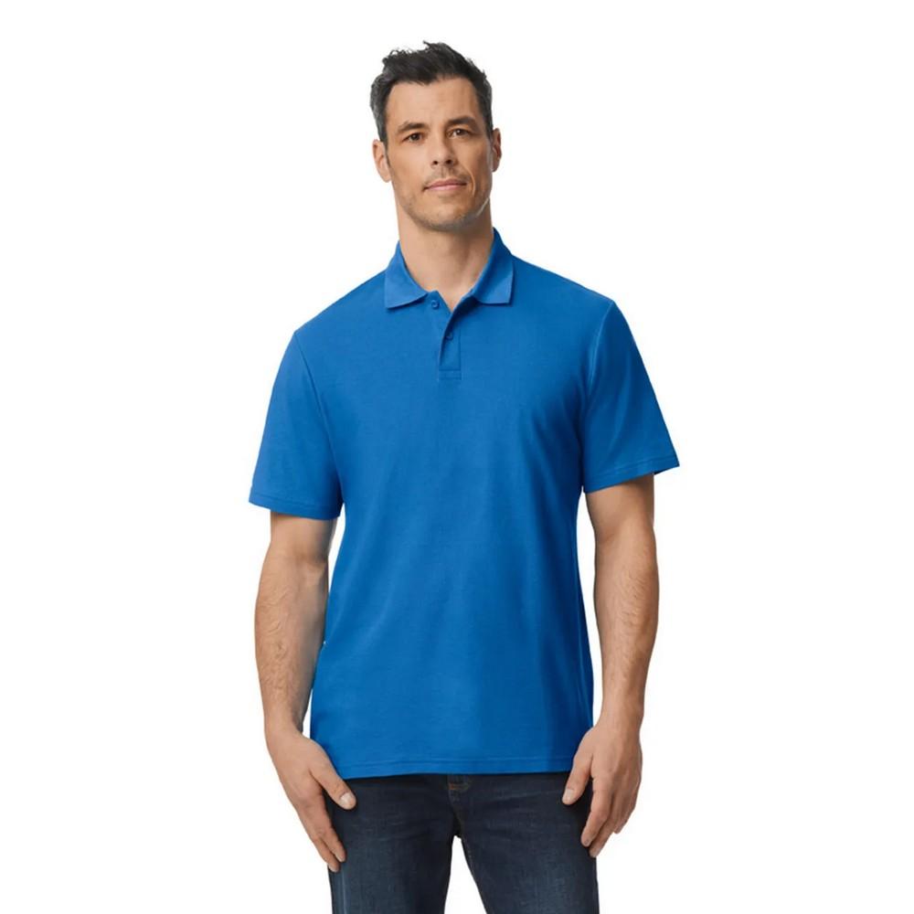 Gildan Mens Softstyle Pique Polo Shirt