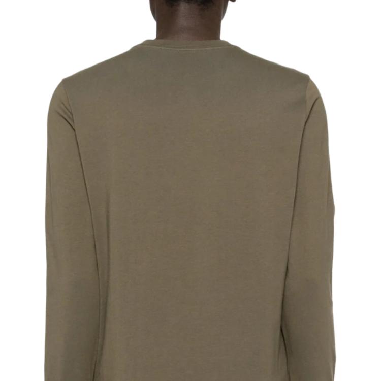Moncler SS26 Crew Neck Long Sleeve Logo Sweatshirt Men Sweatshirt L10918D0000989AYY823