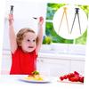 Mikinona 4-Pair Beginner's Cartoon Design Training Chopsticks Set for Kids, Smooth Material for Babies, Helps Children Gain Independence and Enjoys a
