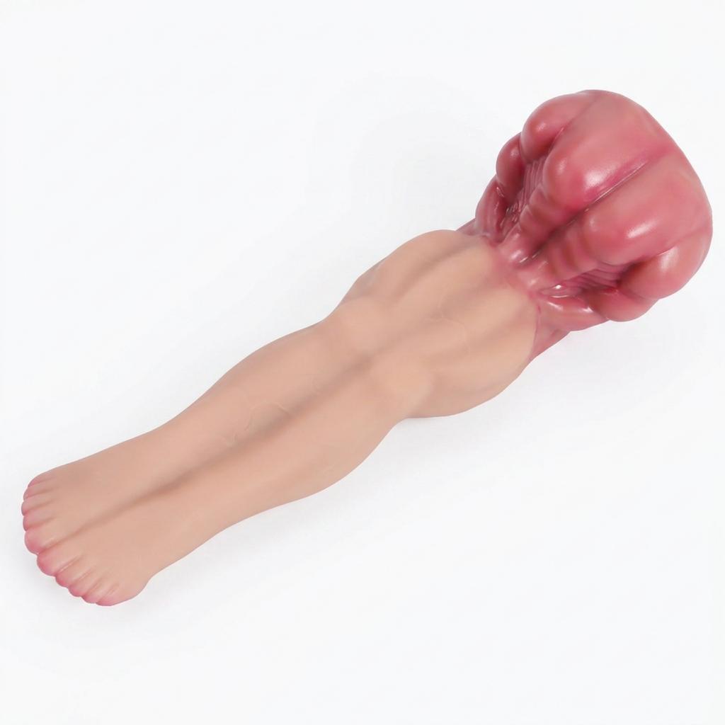 Human Leg Anal Plug Five Sizes of Anal Plugs Realistic Texture Butt Plug Adult Sex Toys Soft Silicone Material Man Women 18+ Waterproof Easy To Clean