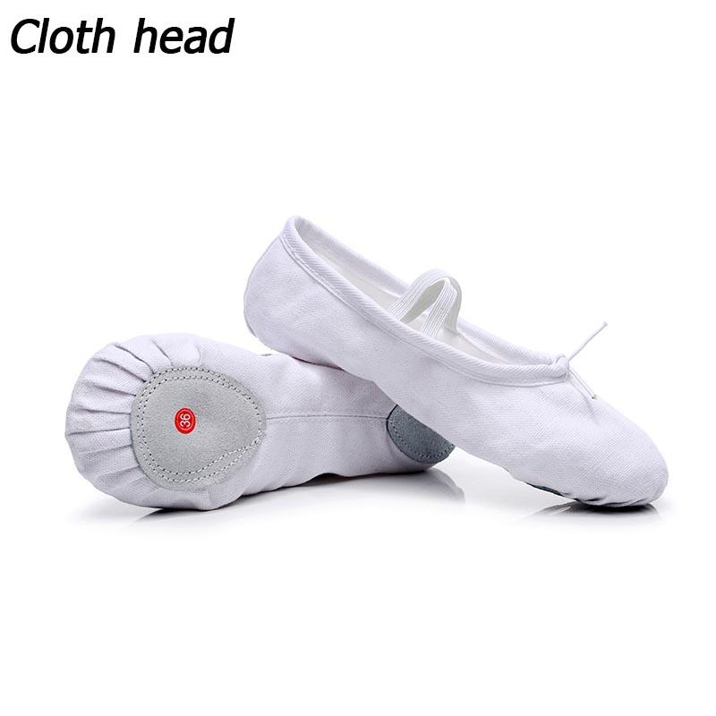 

Кожаная защита головы и пальцев ног для девочек балетные туфли парусиновые танцевальные туфли танцевальная гимнастика йога обувь 37