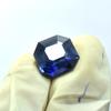 Natural Blue Tanzanite Loose Gemstone 8.95 ct Square Cut for Jewelry Making and Gem Collections