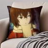 Romantic Mystery Japanese Anime EErased Cushion Cover Pillowcase Antidustmite Invisible Zipper Short Plush Sofa Cushion