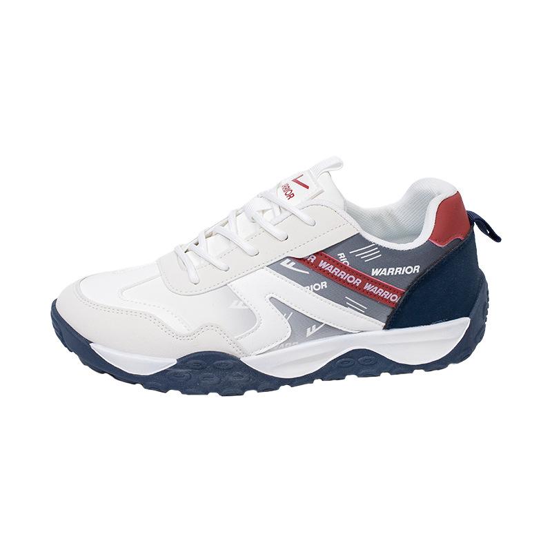 Platform-soled versatile sports men's shoes contrasting colors micro-retro casual shoes spring new comfortable fashion shoes