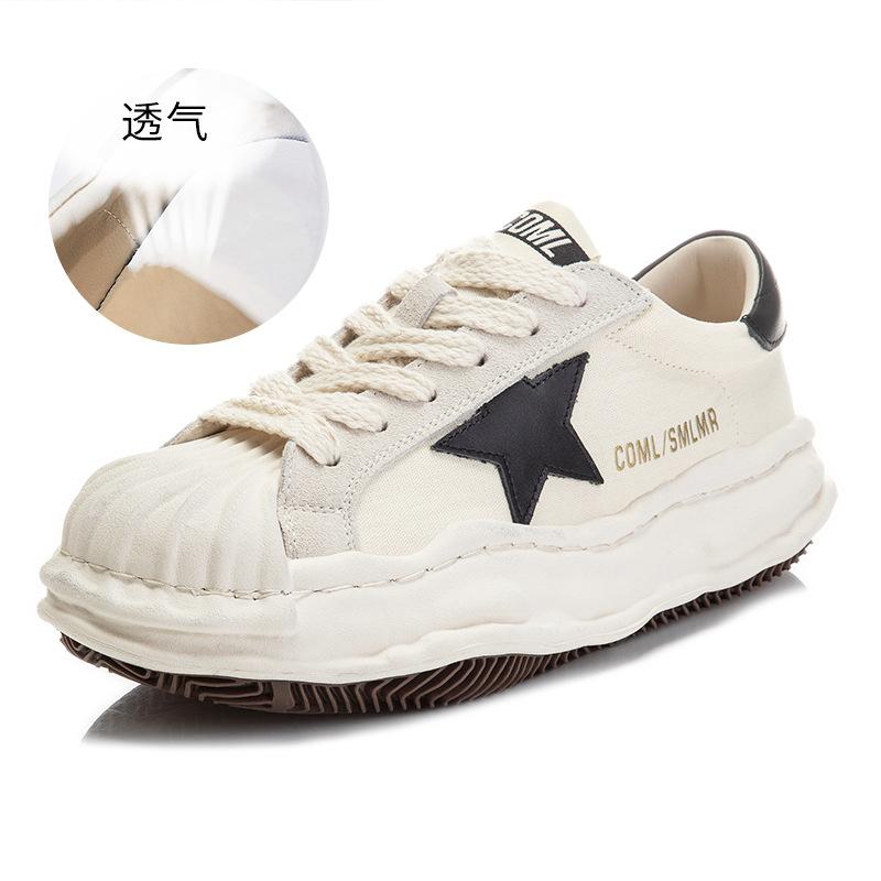 

Маленькие белые туфли из коровьей кожи, женские, весна 2025, новые женские туфли на платформе, женские туфли из натуральной кожи, растворяющиеся туфли 40 чёрный