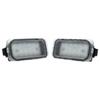 Ford Fiesta Rear Number Plate Lights Set LED 08-17 Tail License Lamp