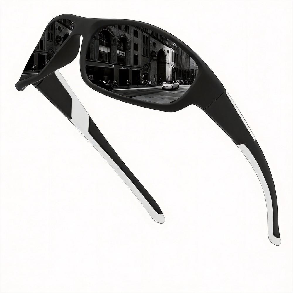 Cycling Sunglasses Polarized Sport Eyewear Tr90 Wraparound Mirror Lens Uv400 Mtb Road Bike Goggles Men Women Running Fishing