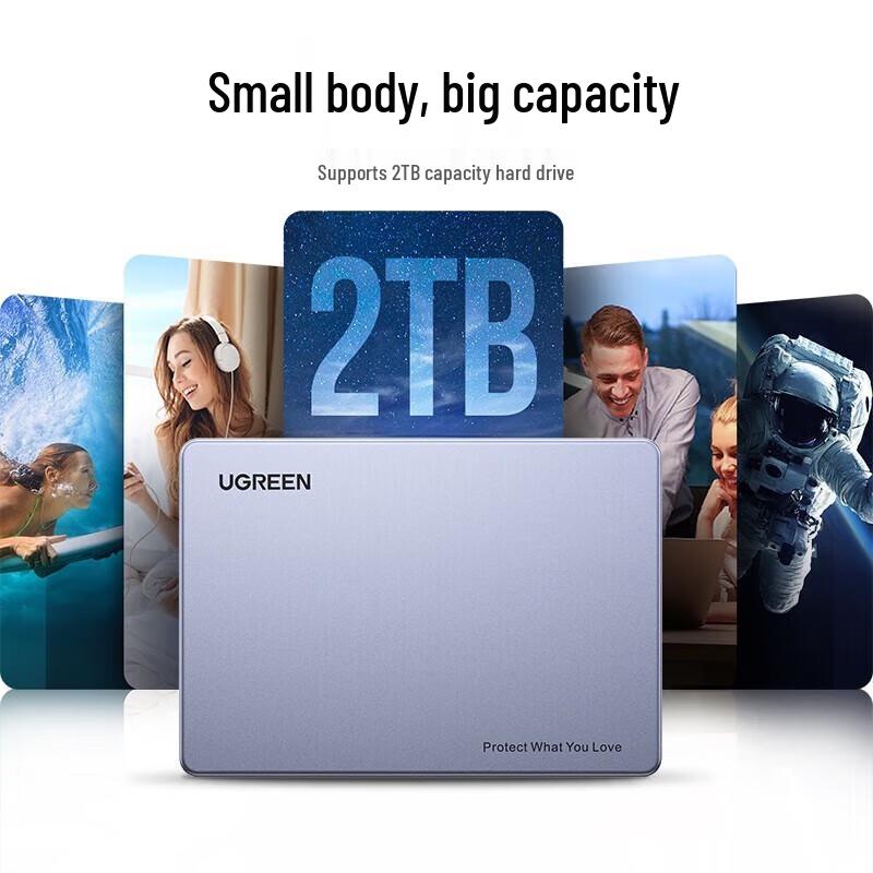 Ugreen M.2 zu 2,5-Zoll SATA SSD Gehäuse