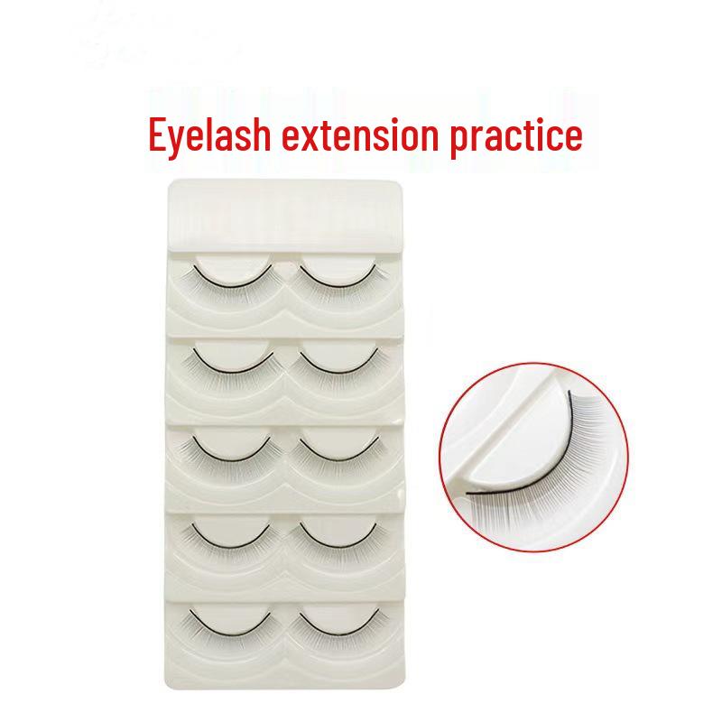

Student Eyelash Extension Practice Set - 5 Pairs of False Lashes