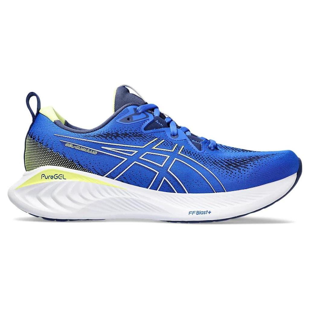 Asics Pánské tenisky Gel Cumulus 25 Illusion Blue Glow Yellow 1011B621-406