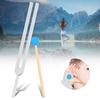 OM136.1HZ Aluminum Alloy Tuning Fork Wood Hammer Sound Healing Therapy Tool Set