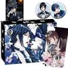 Echte Black Butler Sammelkarte Kuroshitsuji Ciel Phantomhive Sebasuchan·mikaerisu Anime Zubehör Feiertagsgeschenk Spielzeug